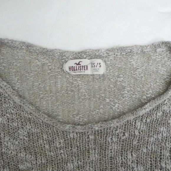 Hollister Knit Crop Sweater Size XS/S - Picture 6 of 6